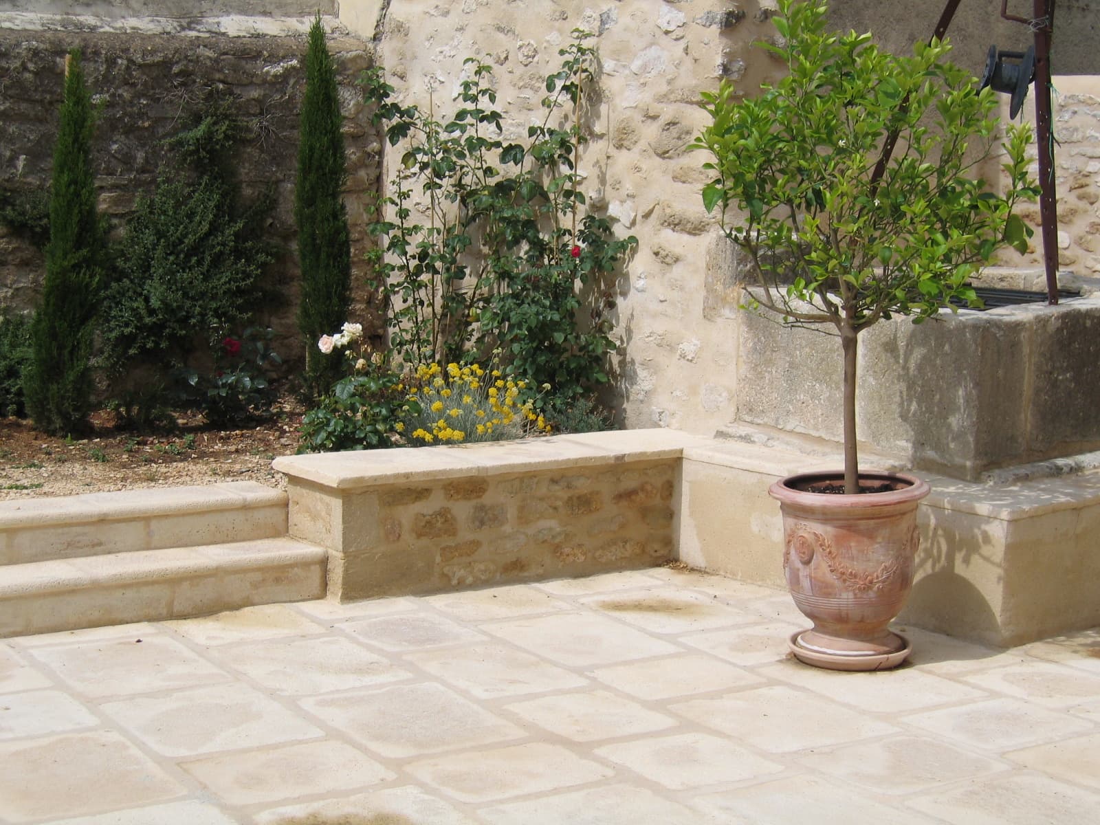 Dallage au Sol en pierre naturelle — réalisation 3