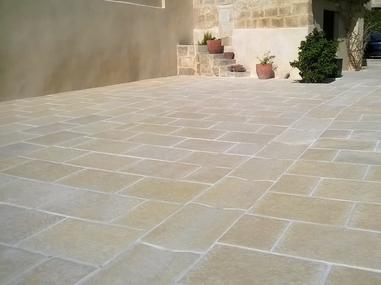 Dallage au Sol en pierre naturelle — réalisation 4