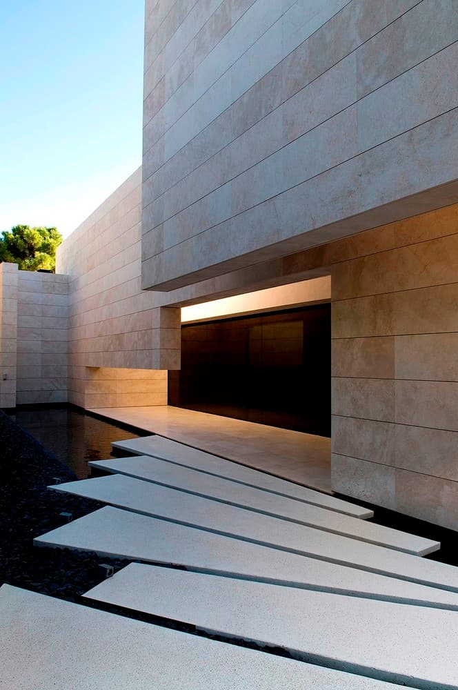 Escalier en pierre naturelle — réalisation 4