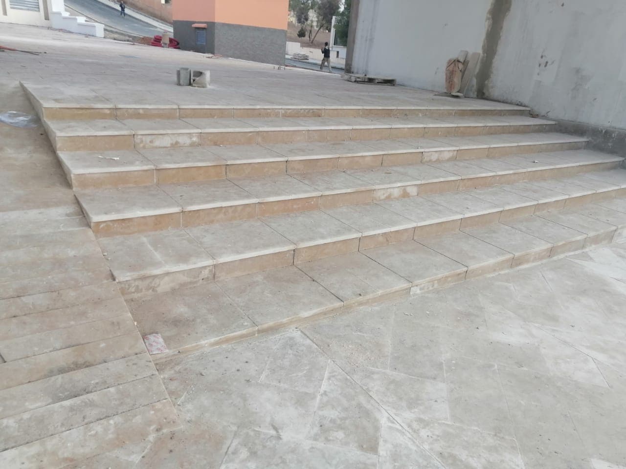 Escalier en pierre naturelle