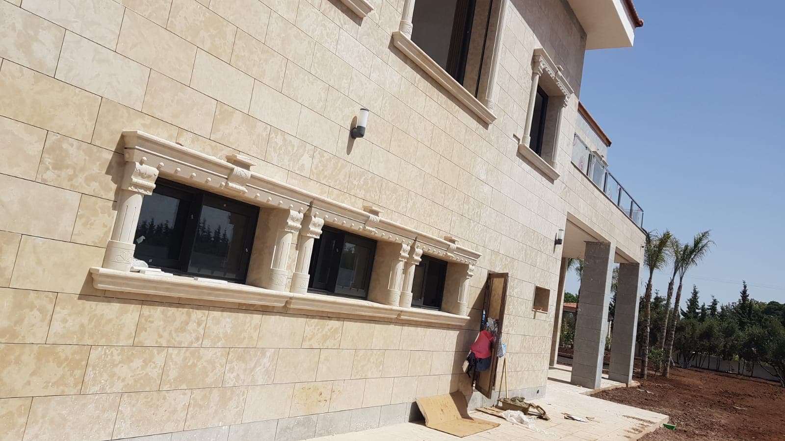 Façade en pierre naturelle — réalisation 1