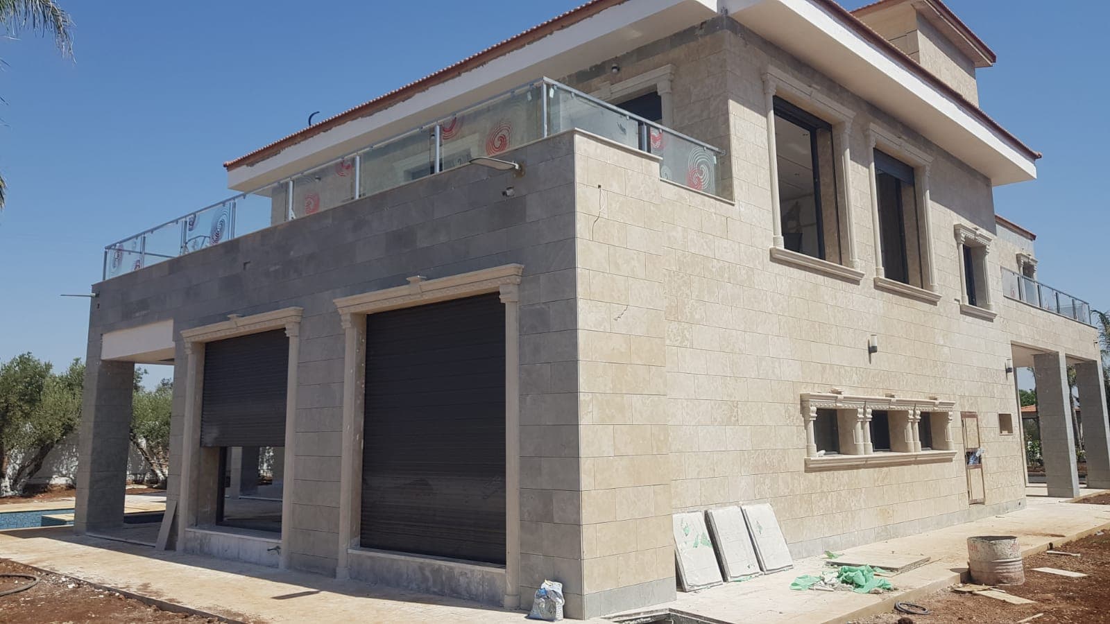 Façade en pierre naturelle — réalisation 2