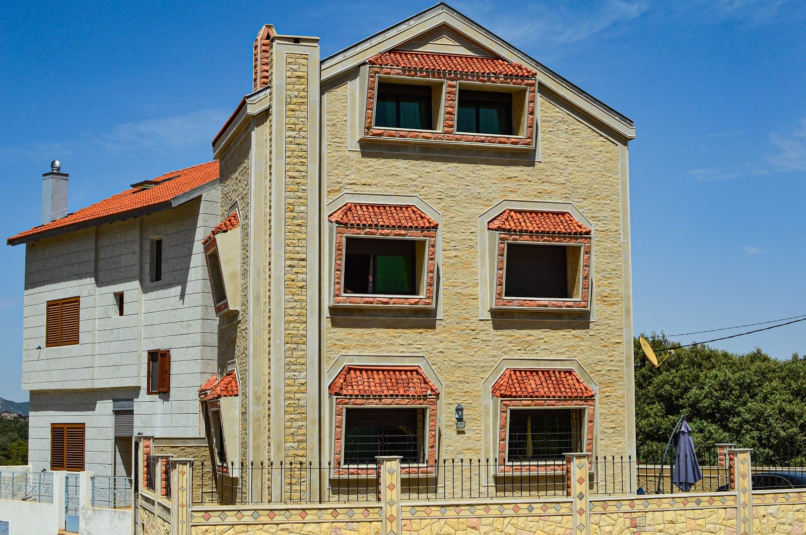 Façade en pierre naturelle — réalisation 3