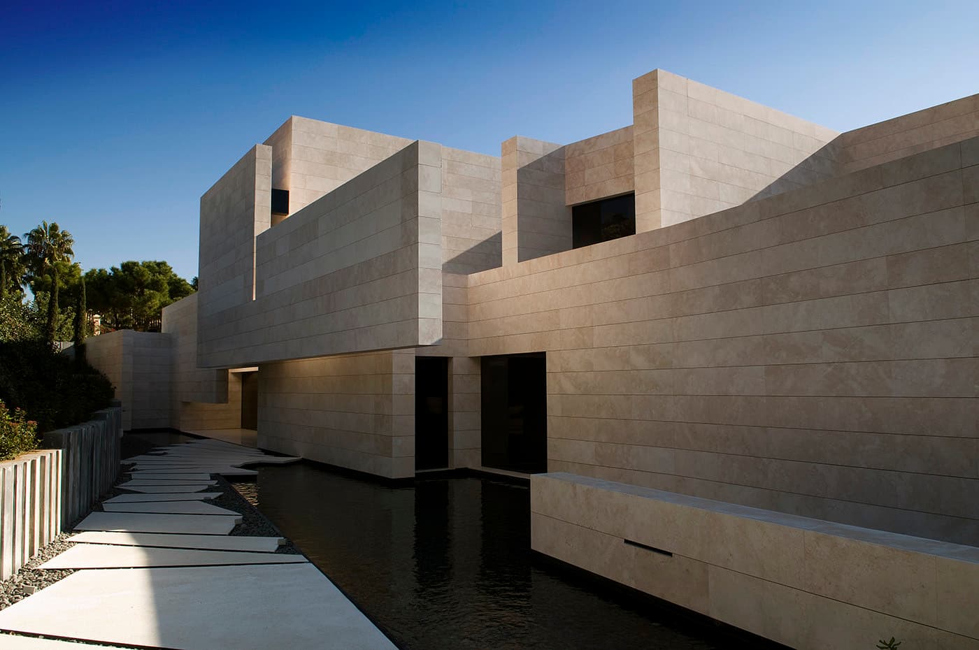 Façade en pierre naturelle — réalisation 5