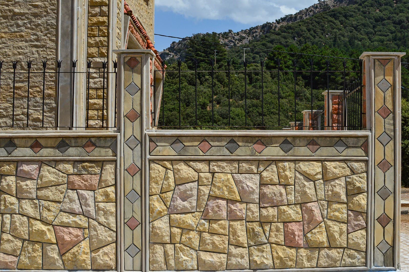 Façade en pierre naturelle — réalisation 6