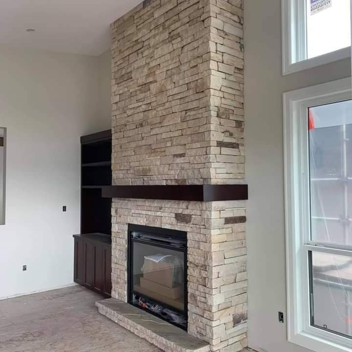 Cheminée en pierre de Taza